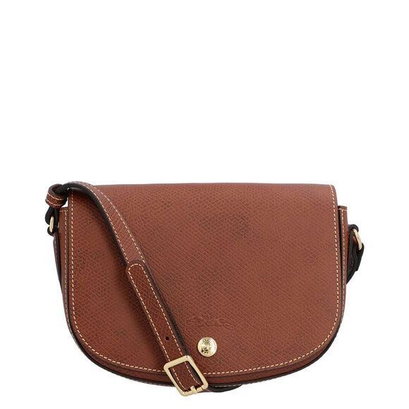 Longchamp Épure Small Leather Crossbody Brown